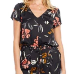NWOT Floral set top and pants from Saltwater Luxe - Size S